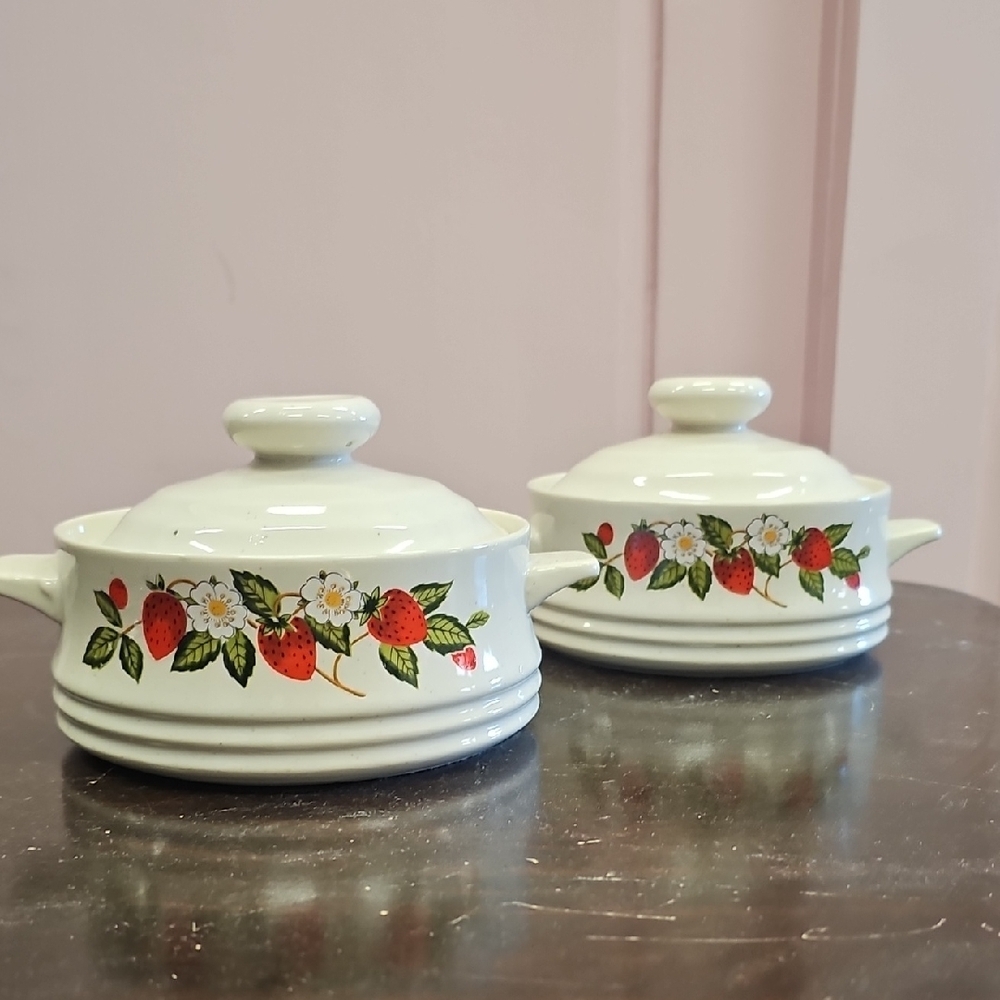 Strawberry, Vintage, Ceramic, 70s, Cooking, Baking, Kitchen, Collection, Fruit